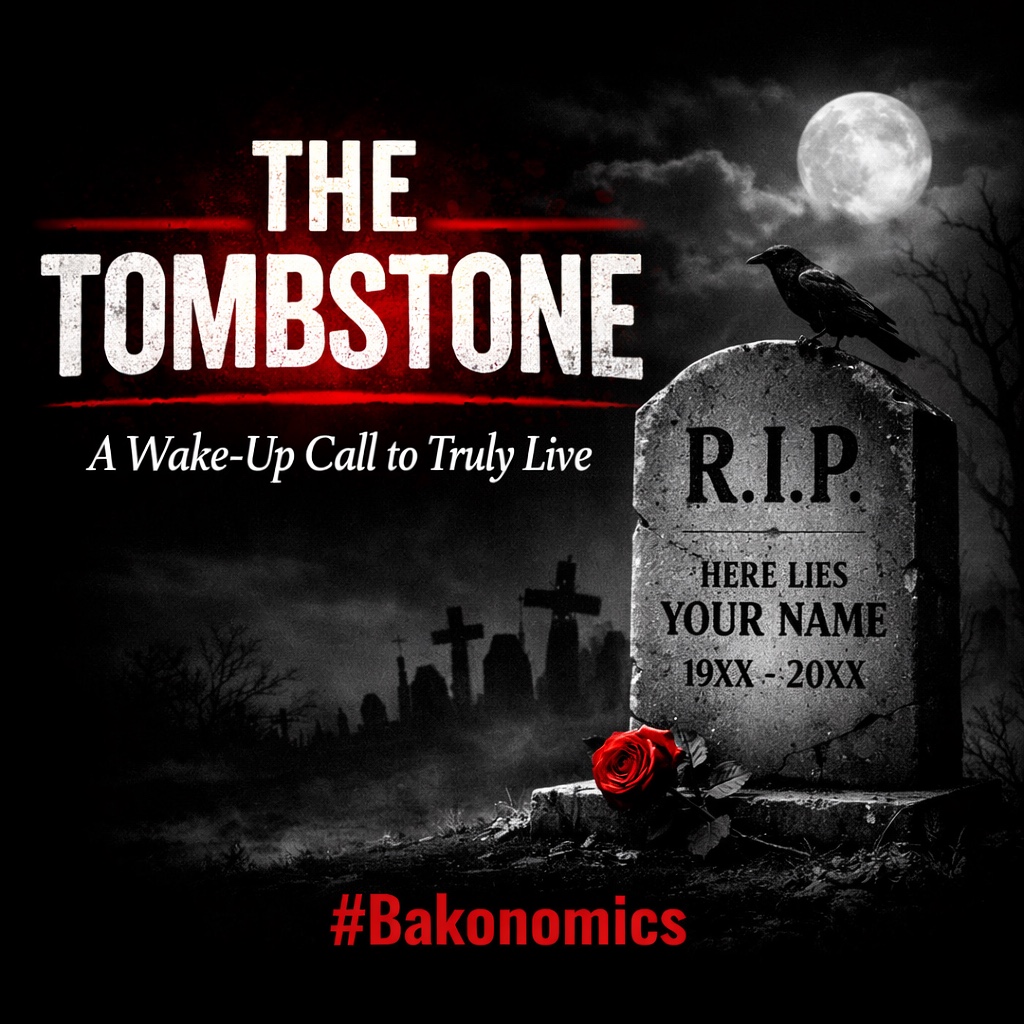 THE TOMBSTONE: A Wake-Up Call to Truly Live