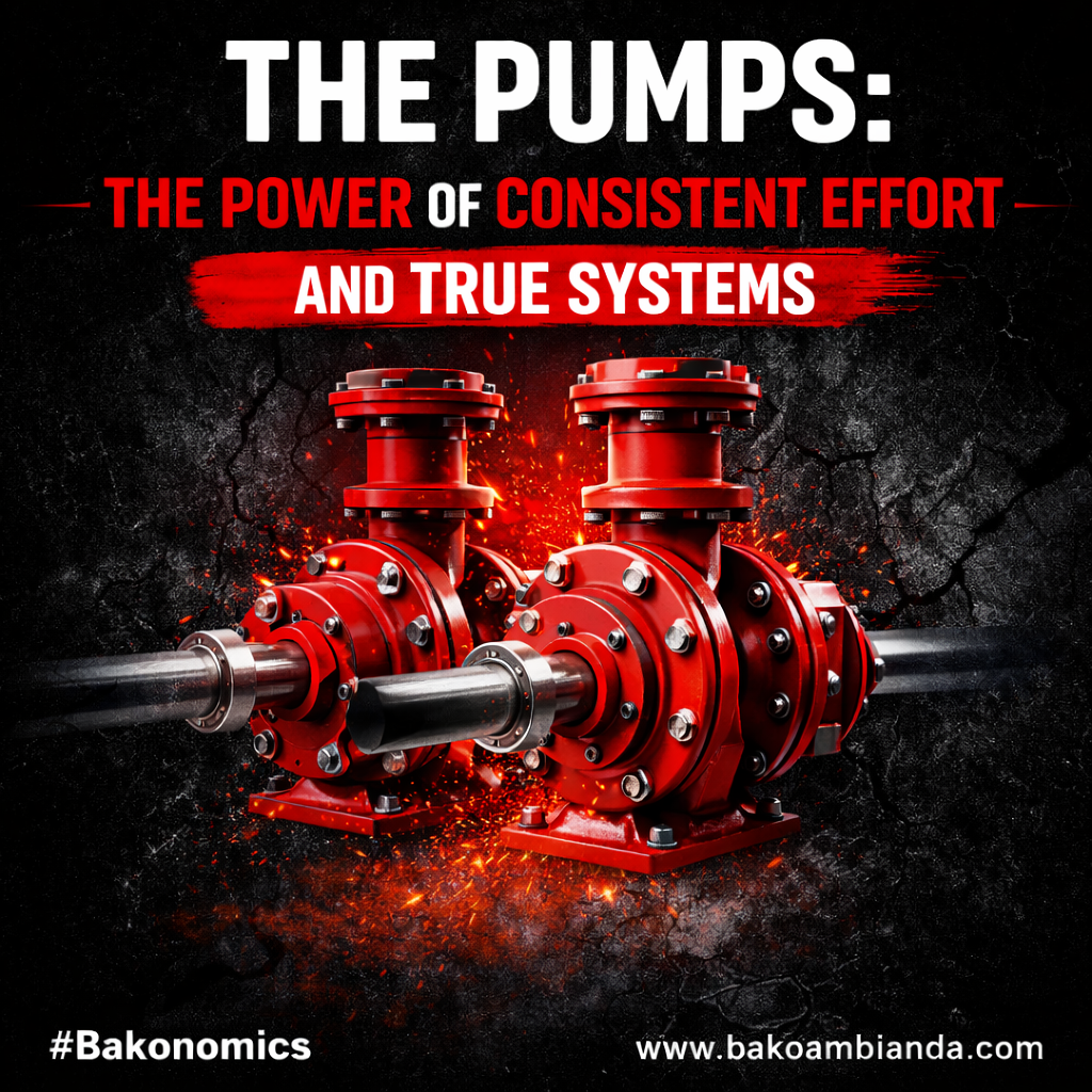 THE PUMPS: THE POWER OF CONSISTENT EFFORT AND TRUE SYSTEMS